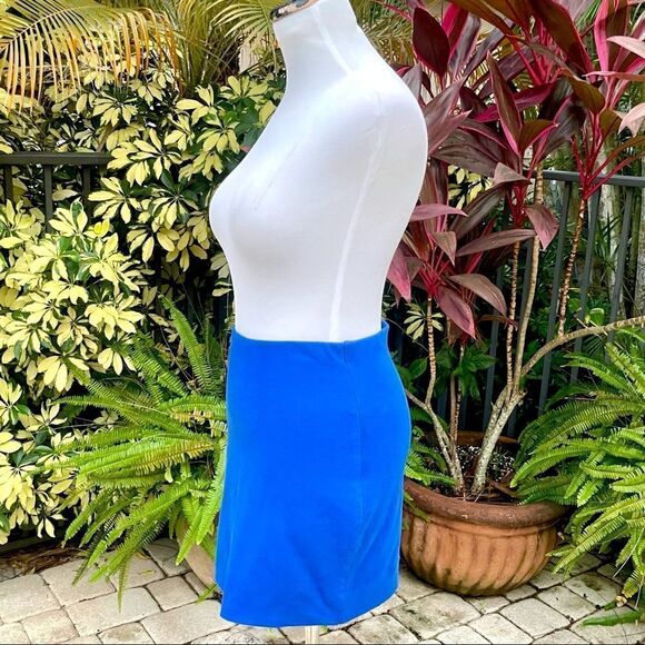 🍍3/$15🍍 Express Cobalt Bodycon Mini Skirt - Picture 3 of 6